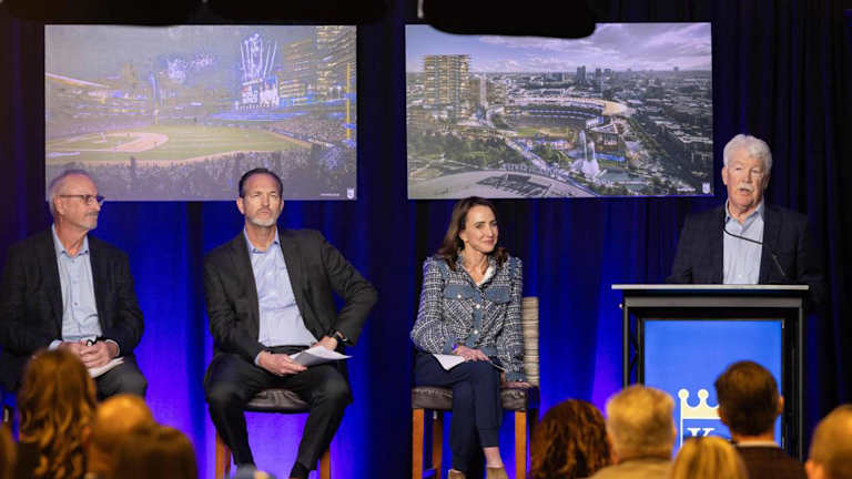 Royals revelan planes para estadio en el centro de Kansas City